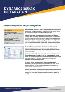 Dynamics 365/AX Integration